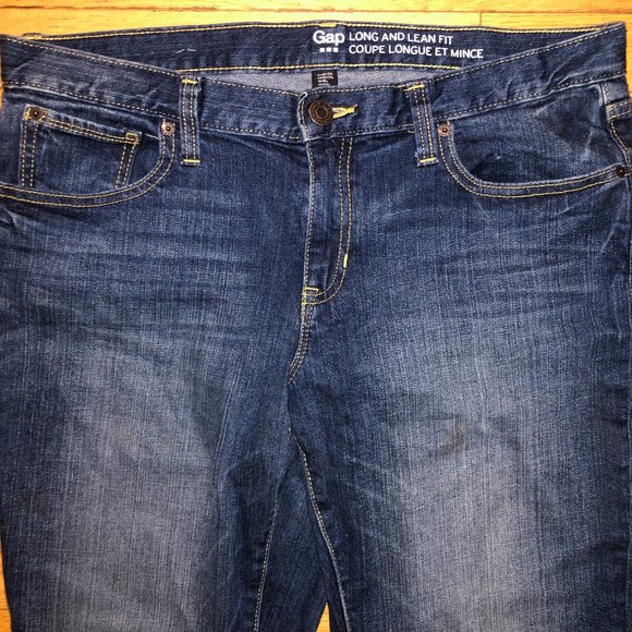 Women's Vintage Gap Long and Lean Fit Denim Jeans - Picture 8 of 11